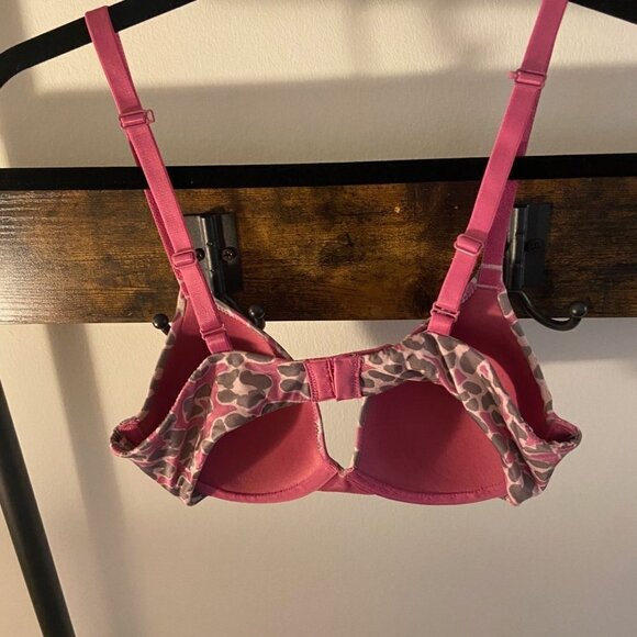 B tempt'd cheetah print pink bra from Nordstrom si - Picture 2 of 3